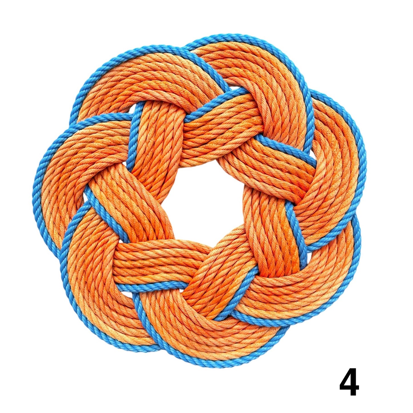 Orange Rope Wreaths