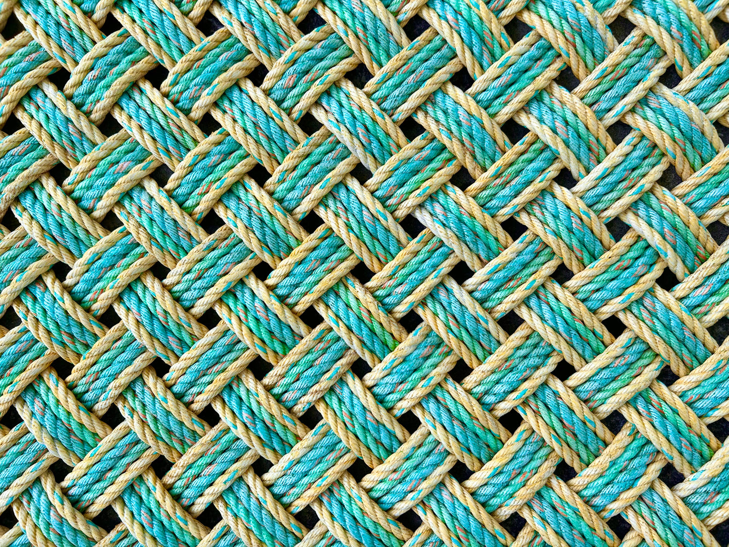 Spring Lines Rope Mat
