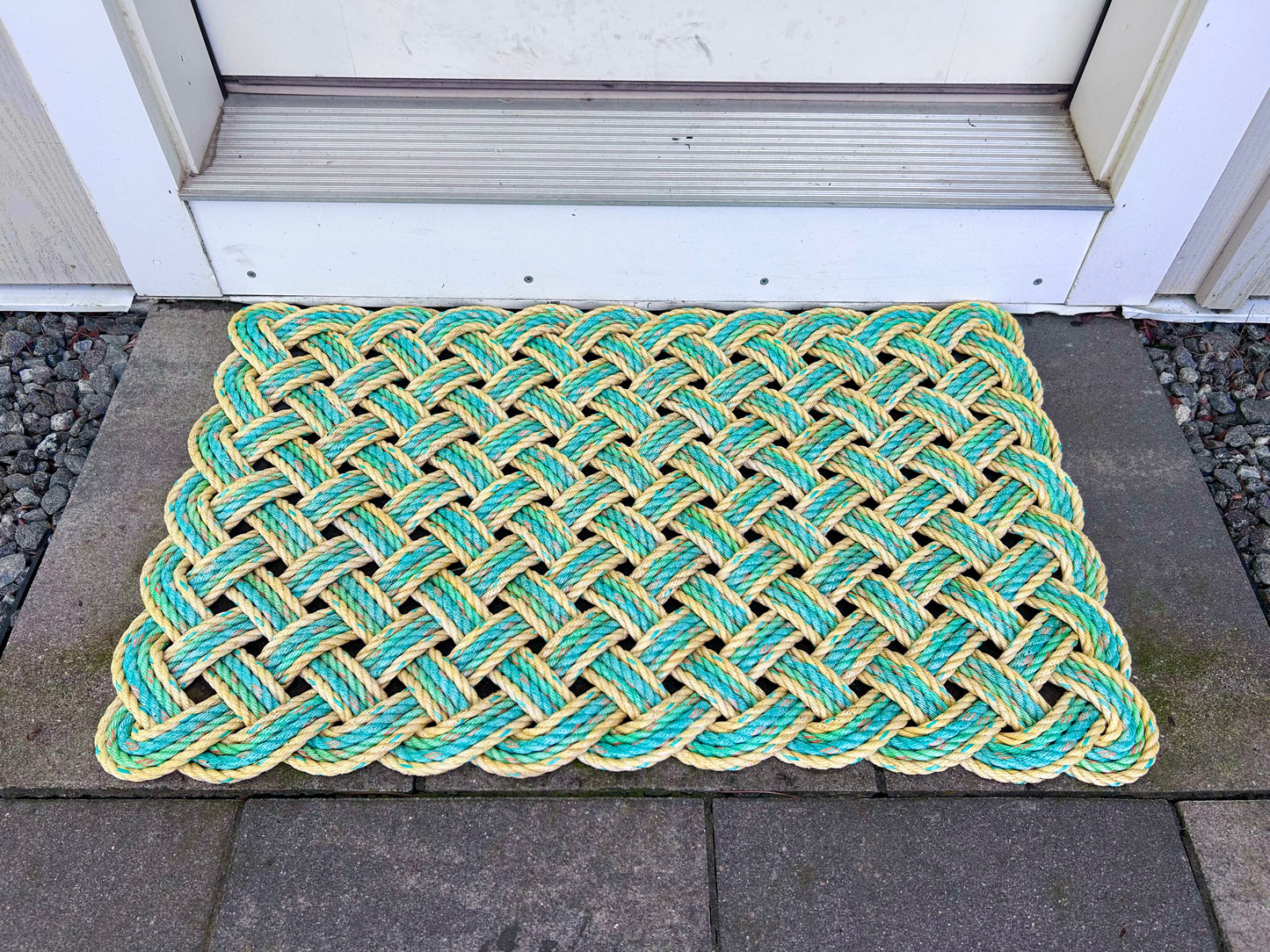 Spring Lines Rope Mat