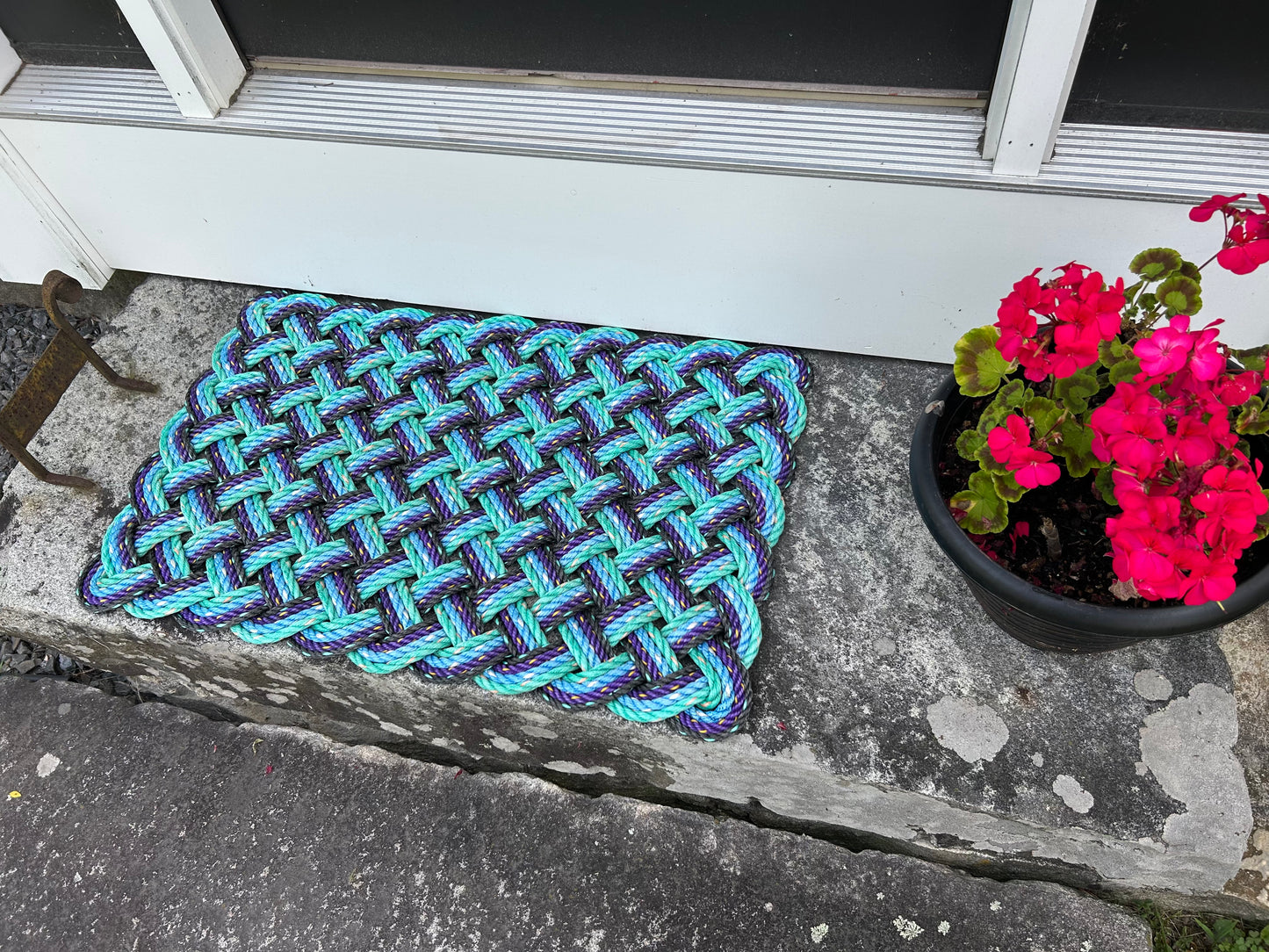Reclaimed Lobster Rope Mat