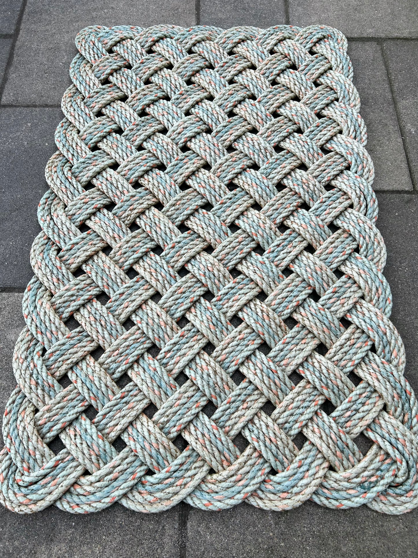 Whitecaps Lobster Rope Mat