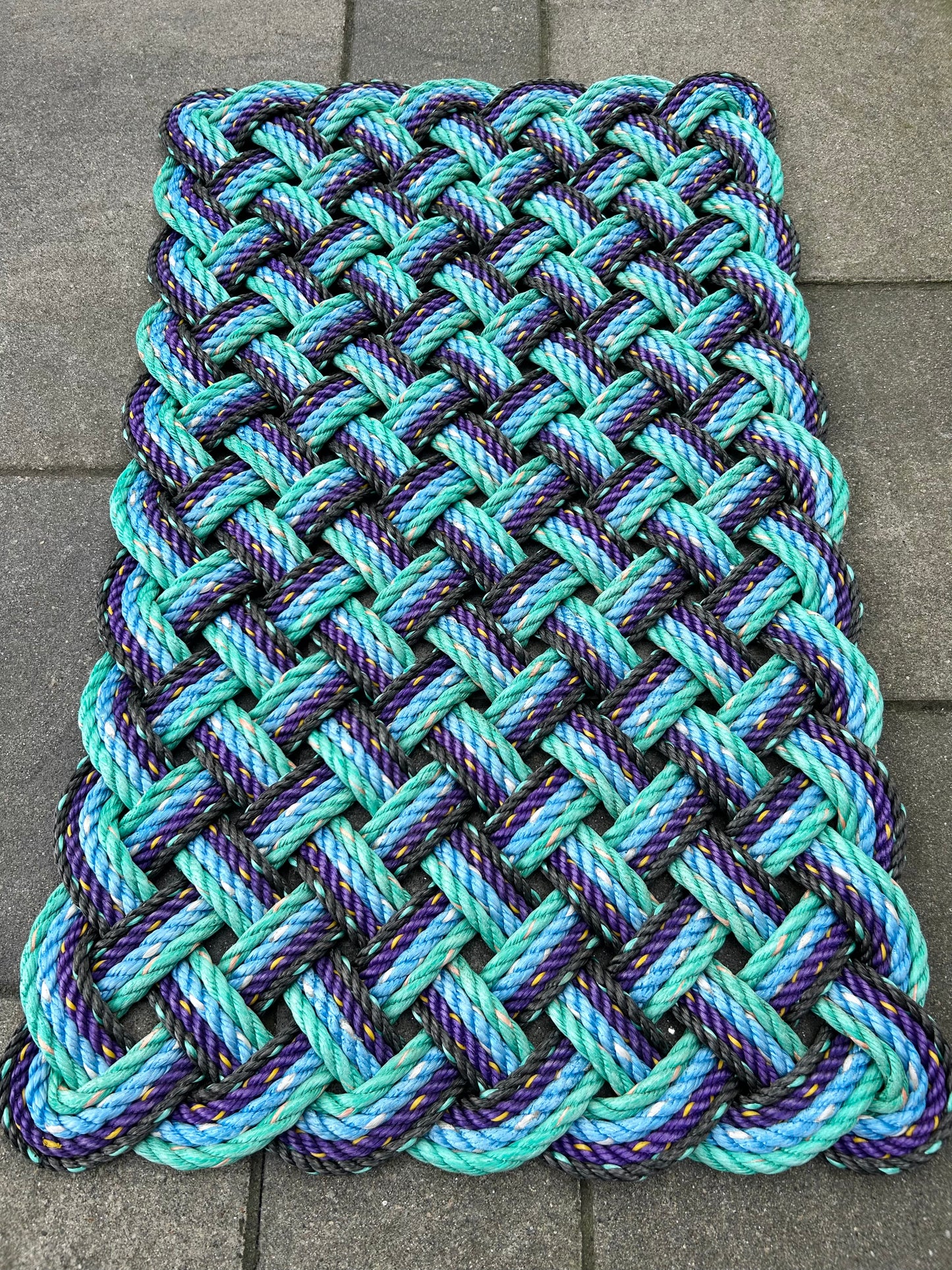Reclaimed Lobster Rope Mat