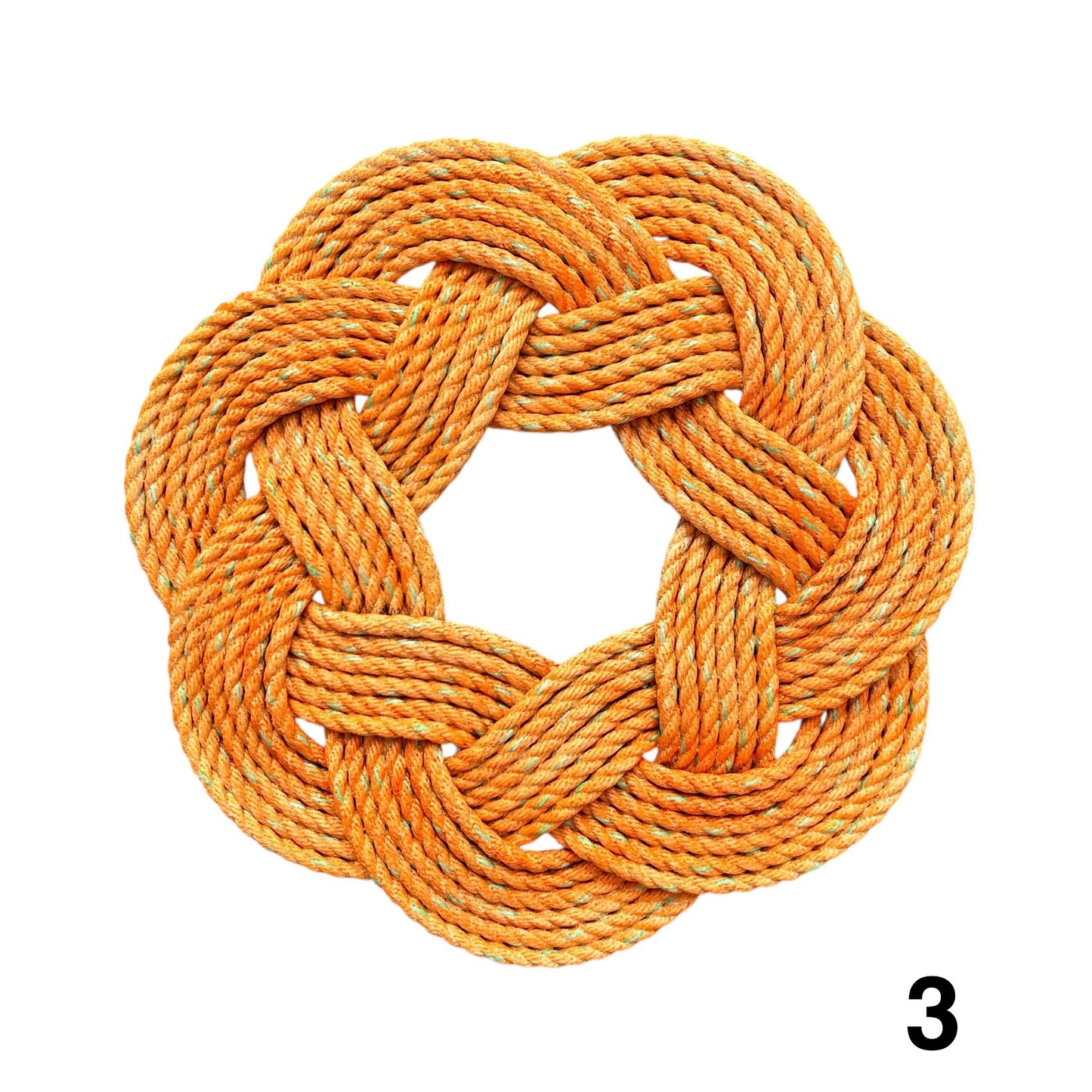 Orange Rope Wreaths