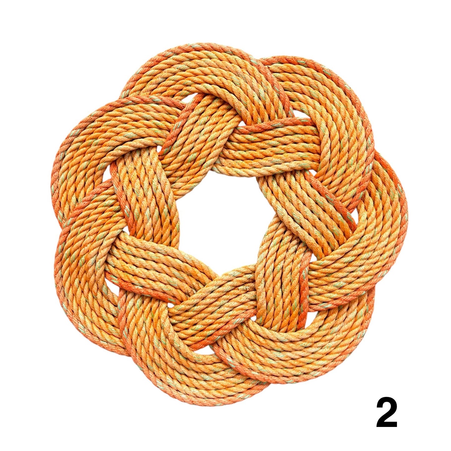 Orange Rope Wreaths