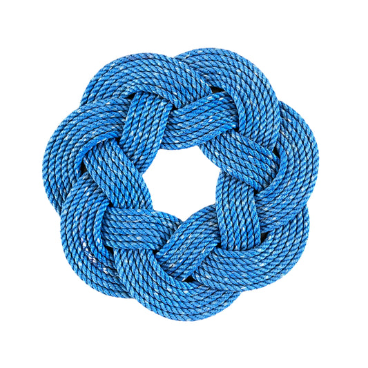Blue Rope Wreaths