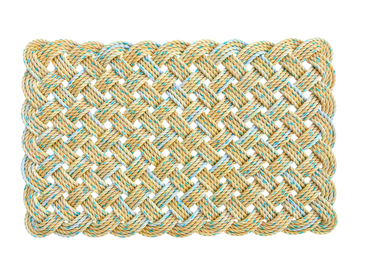 Yellow Slickah Rope Mat