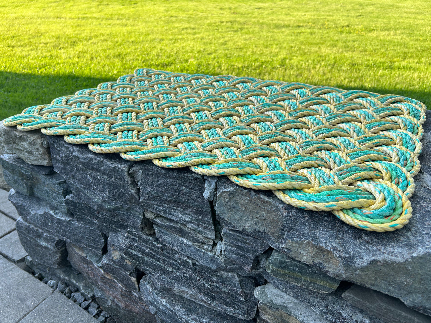 Spring Lines Rope Mat