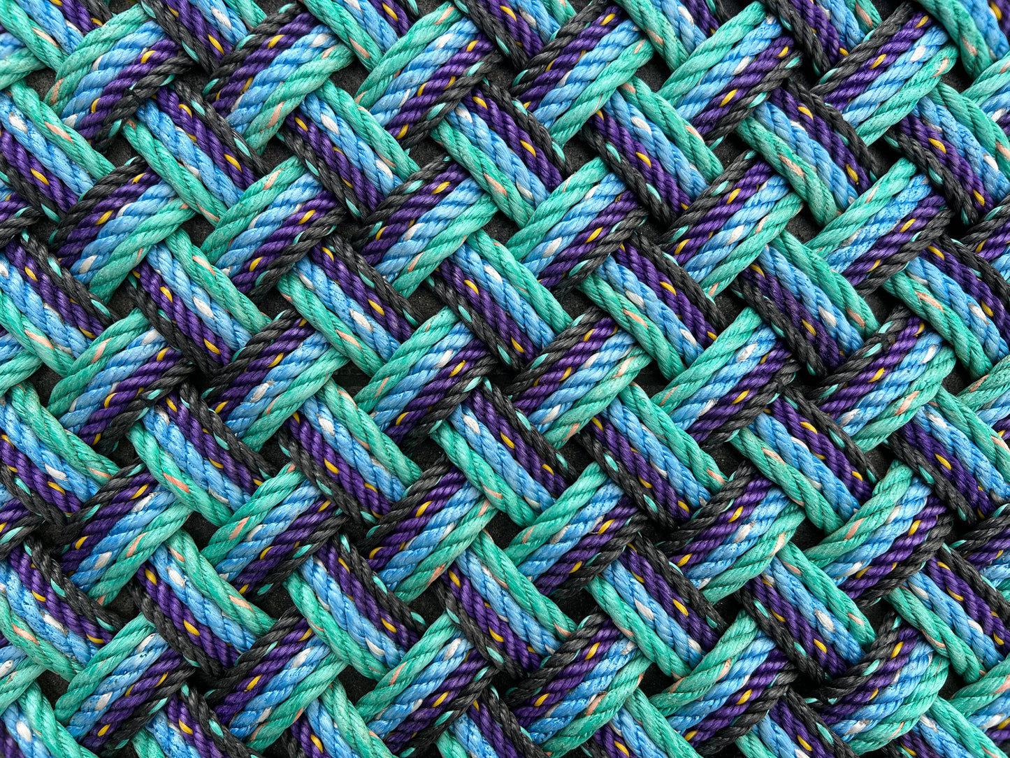 Reclaimed Lobster Rope Mat