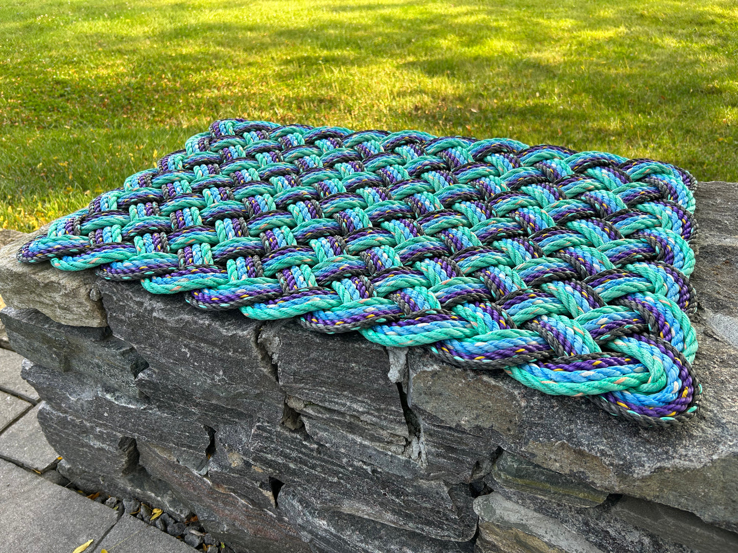 Reclaimed Lobster Rope Mat