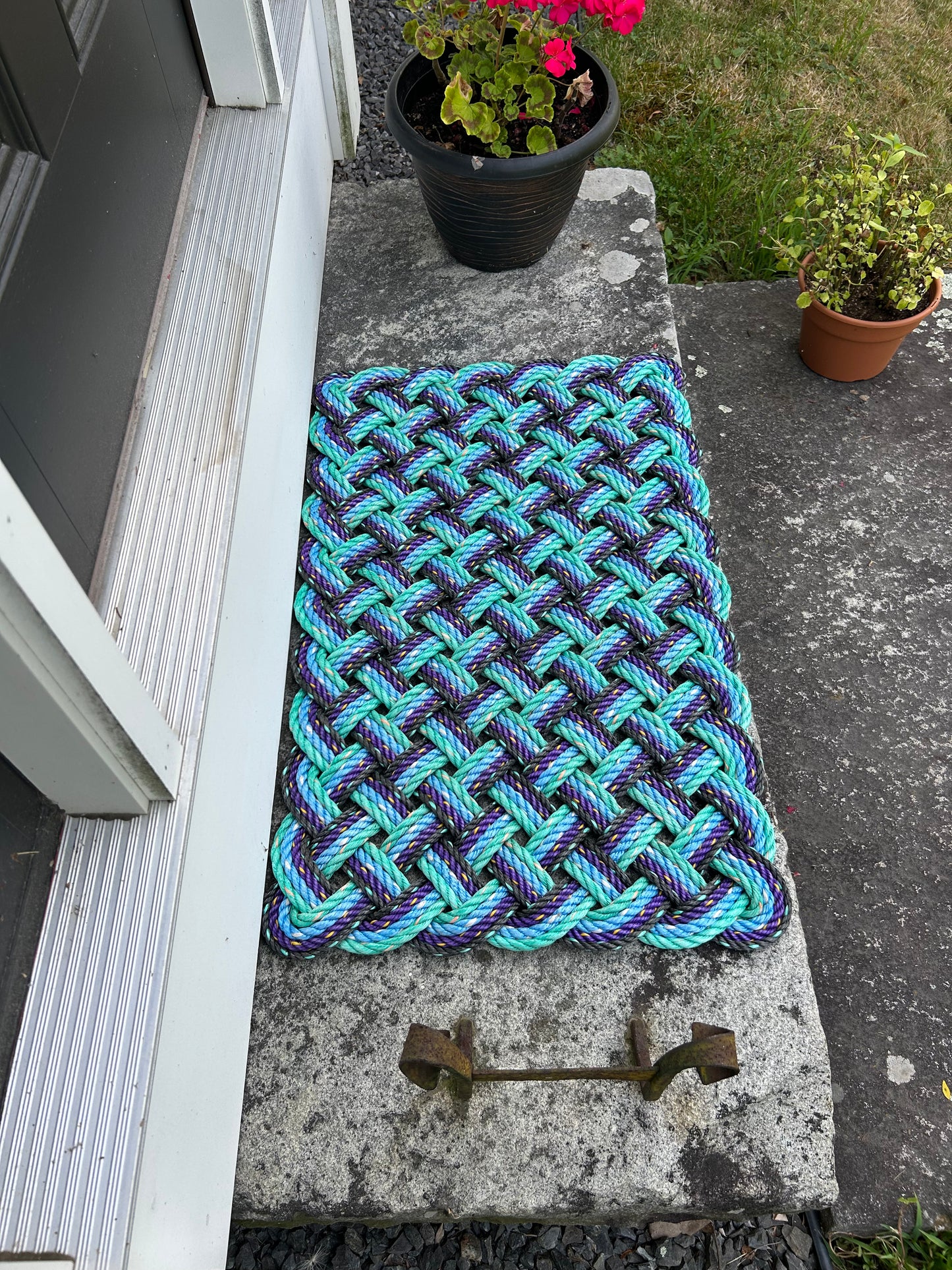 Reclaimed Lobster Rope Mat