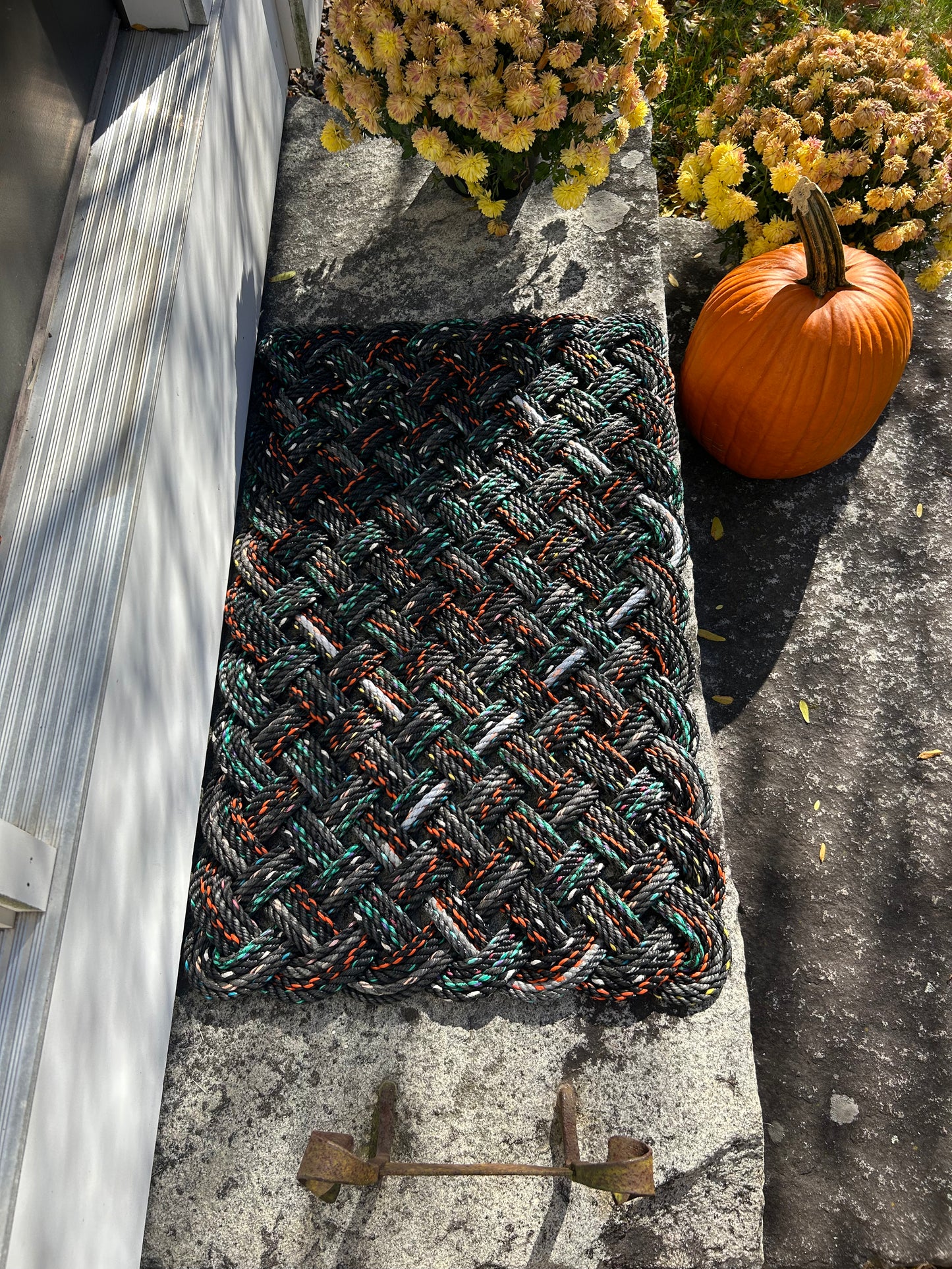 Reclaimed Lobster Rope Doormat