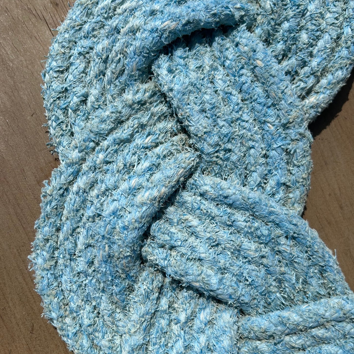 Rustic Mariner Wreath in Sky Blue