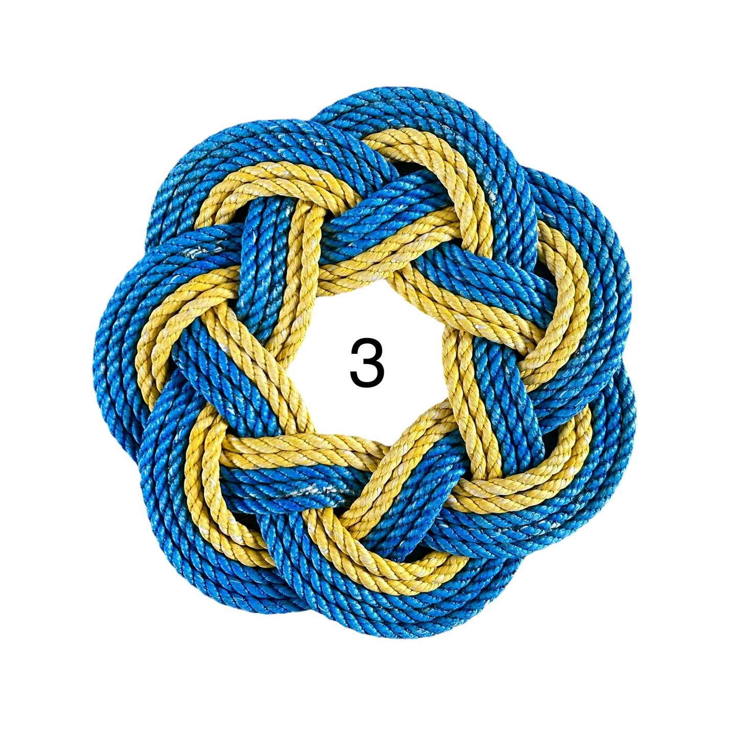 Blue and Yellow Wreaths