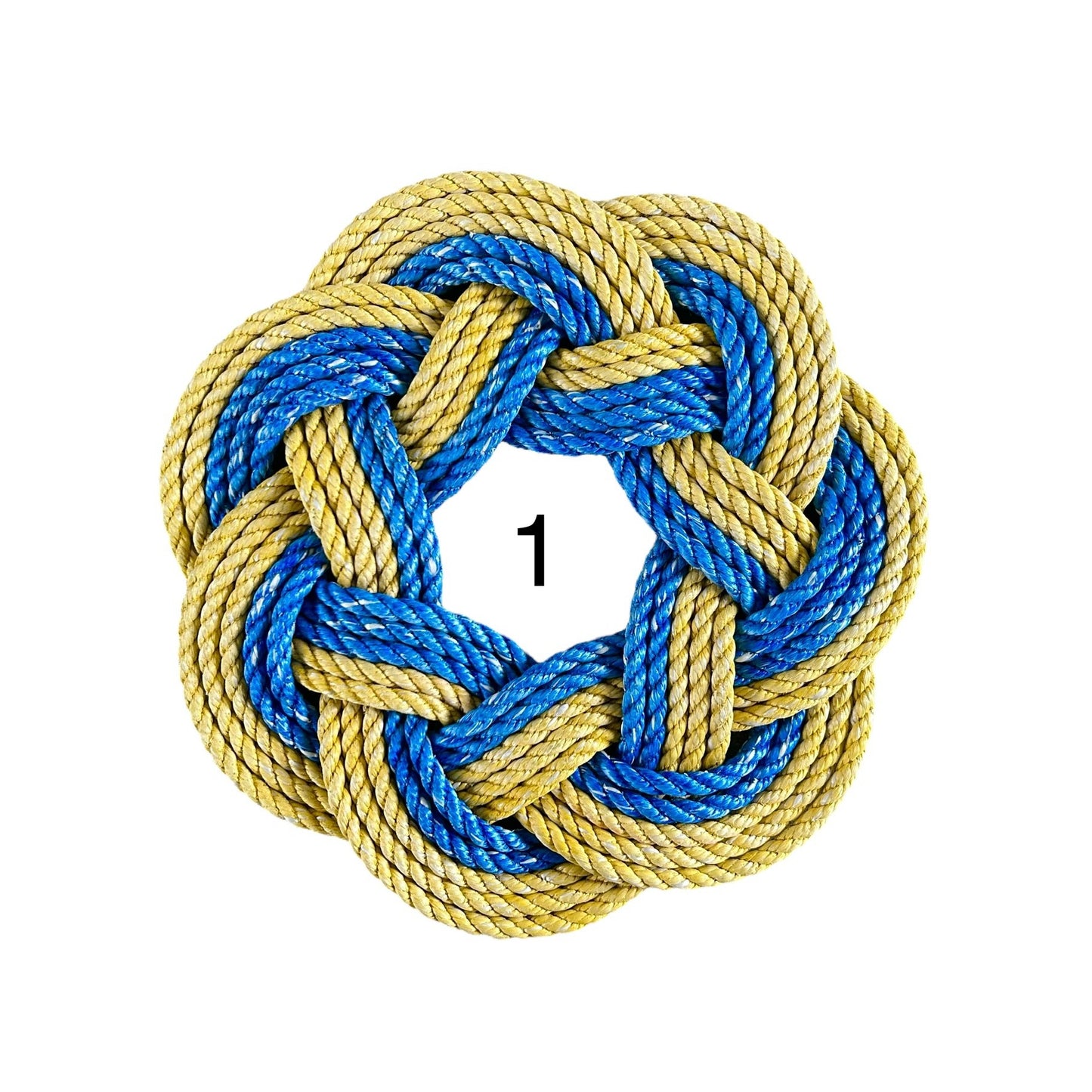 Blue and Yellow Wreaths