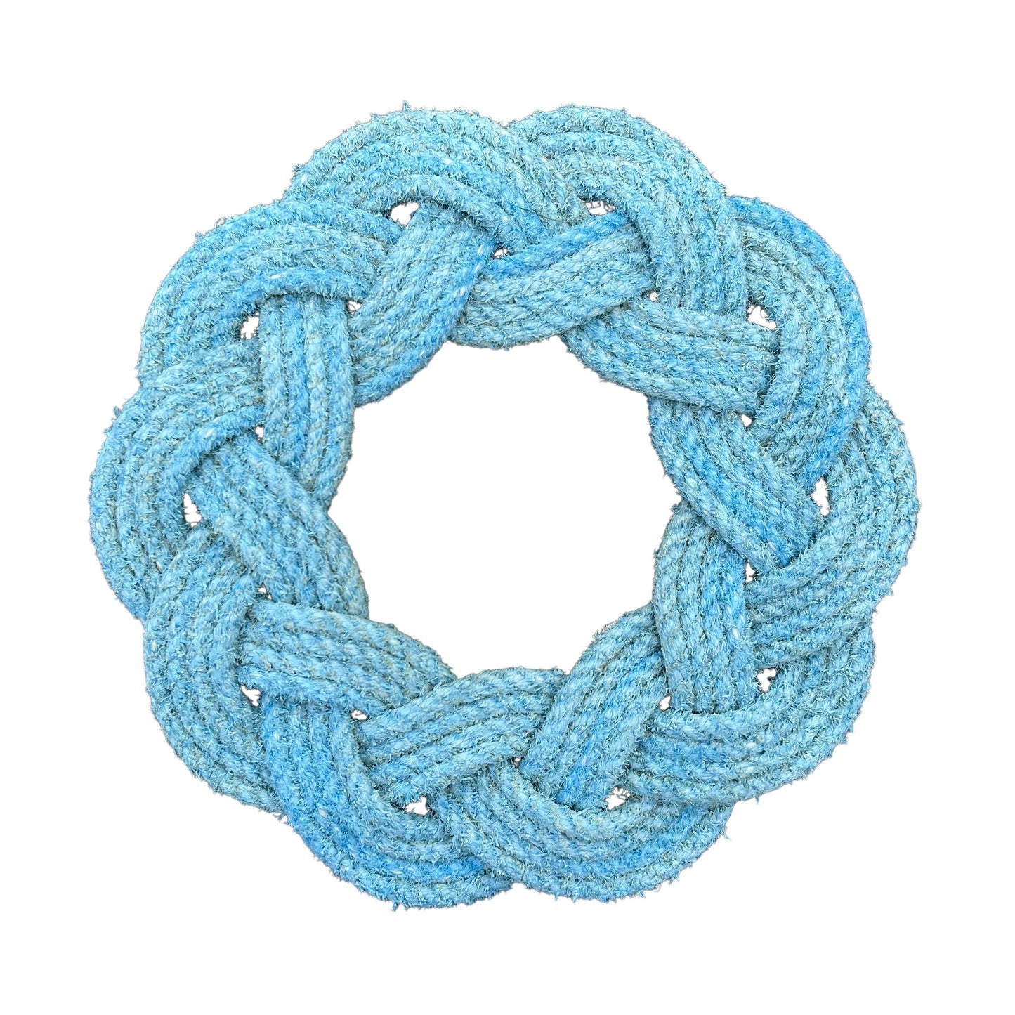 Rustic Mariner Wreath in Sky Blue