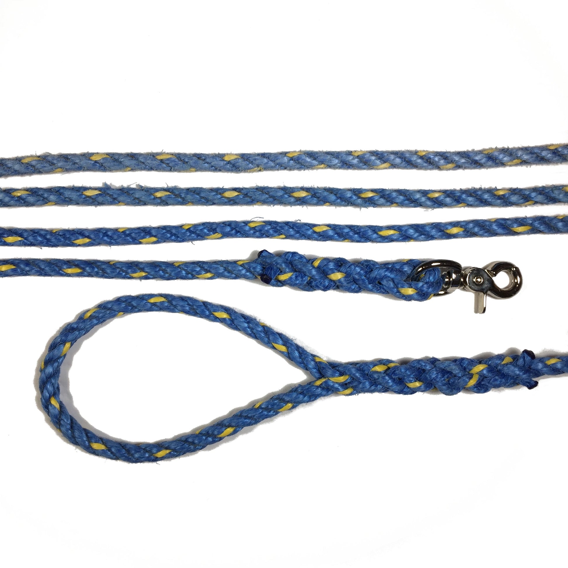 Blue with yellow tracer