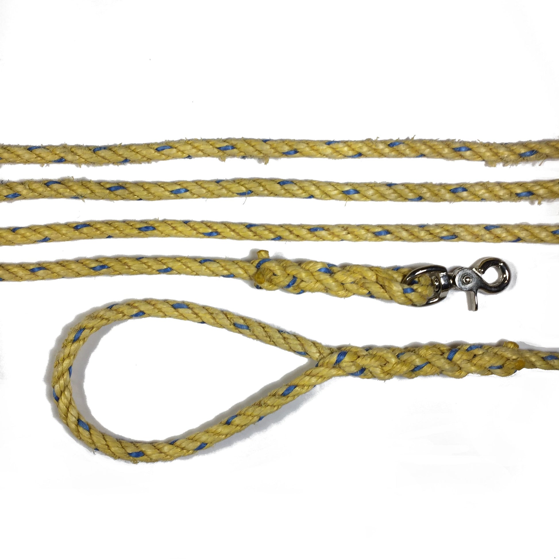 Yellow with blue