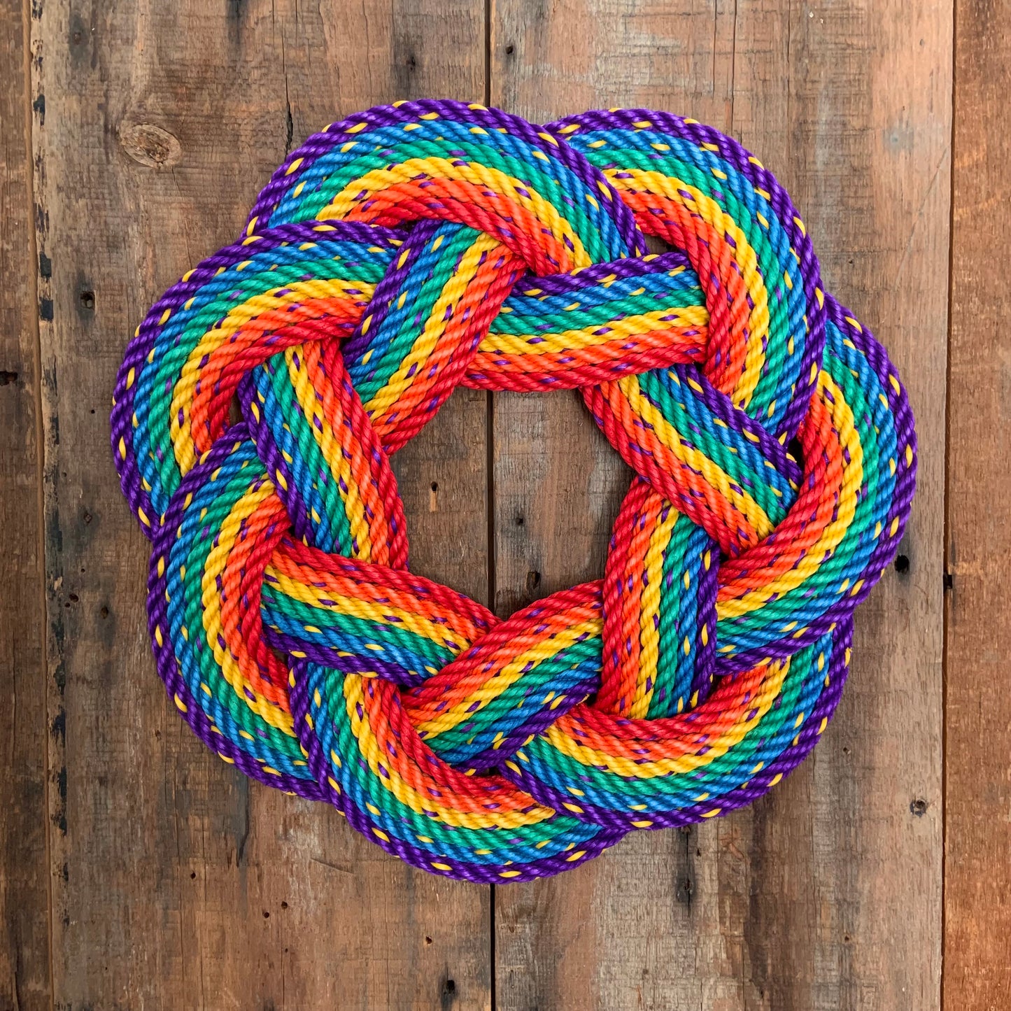 Rainbow Wreath