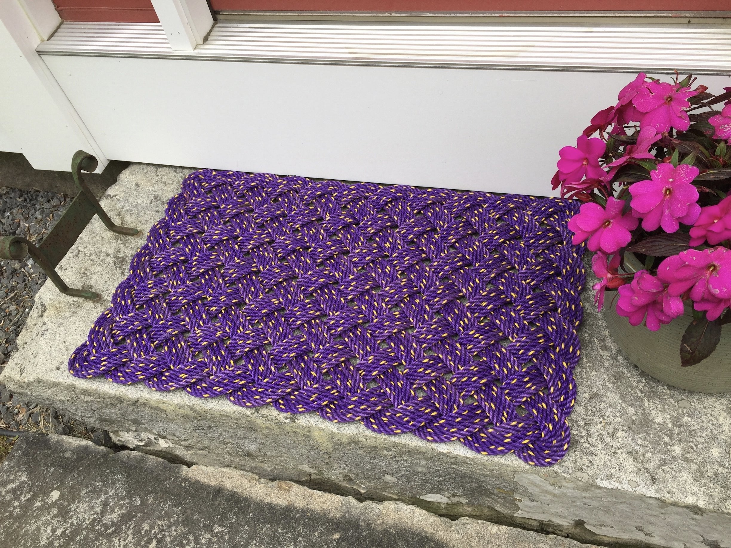Solid color rope mats and wreaths – WharfWarp