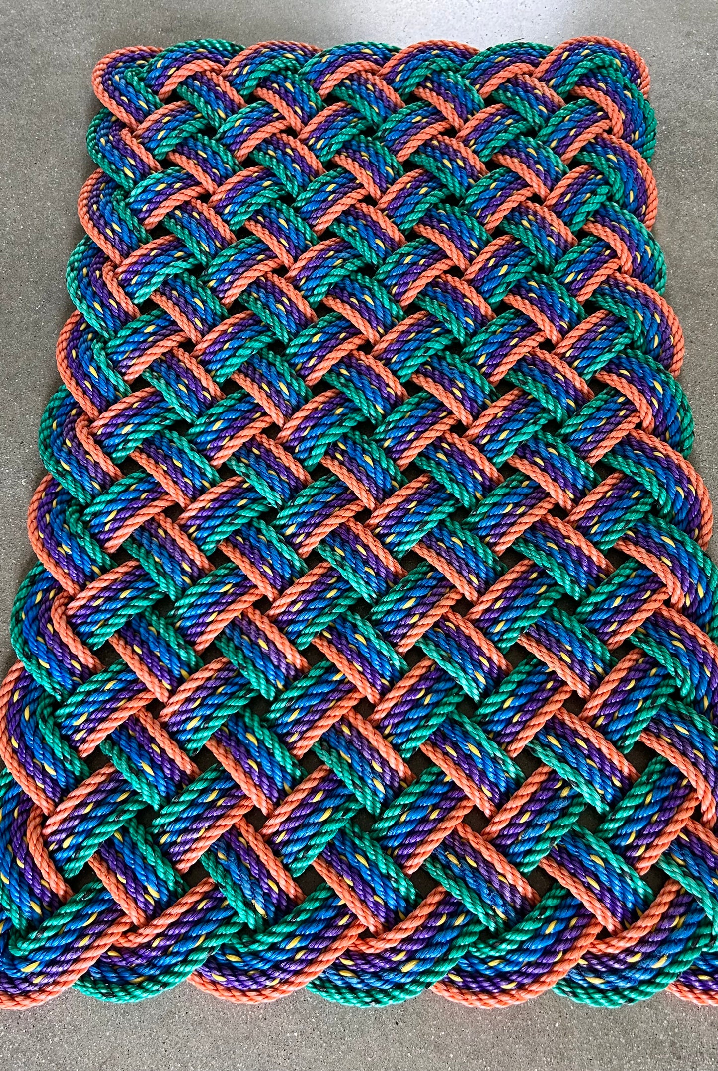 Reclaimed Lobster Rope Mat