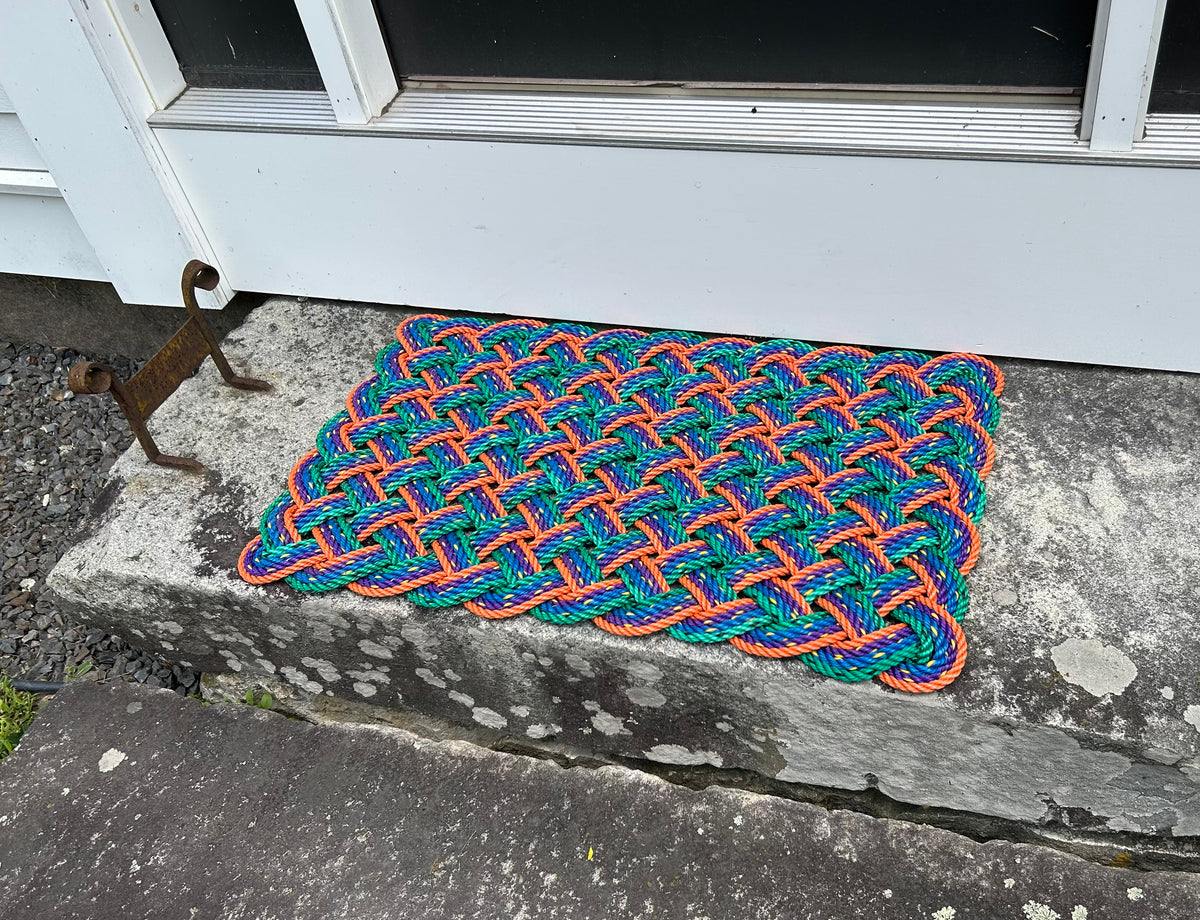 Reclaimed Lobster Rope Mat