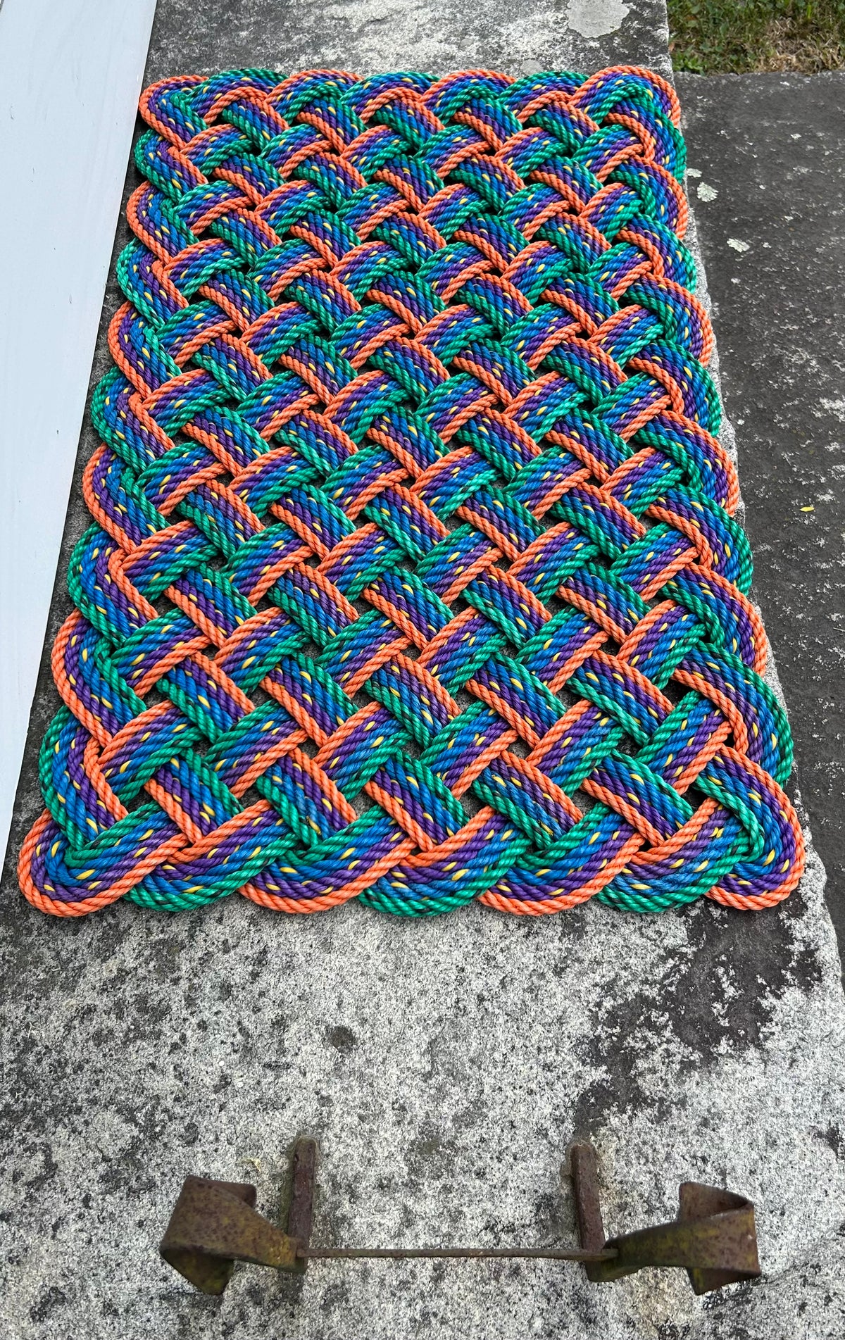 Reclaimed Lobster Rope Mat