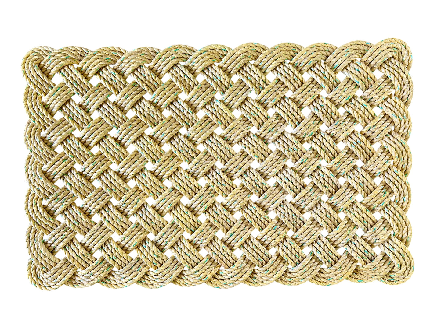 Yellow Slickah Rope Mat