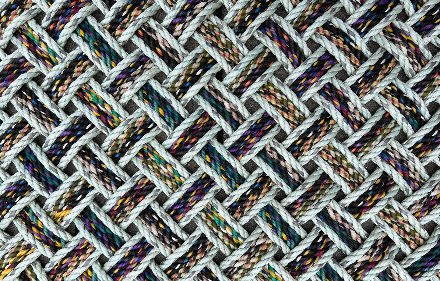 Basket Weave Rope Doormat