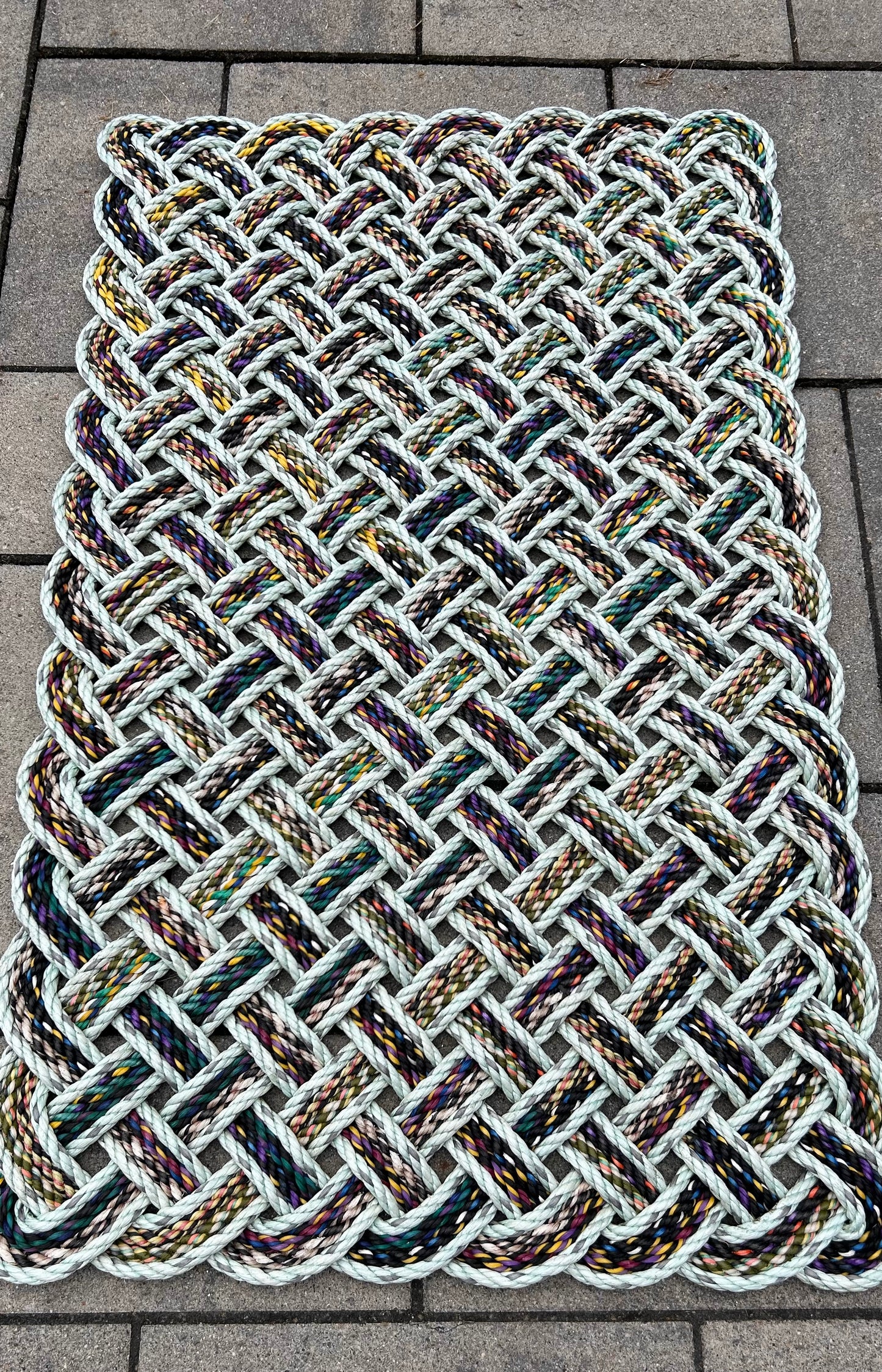 Basket Weave Rope Doormat