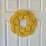 Yellow Fleck Wreath