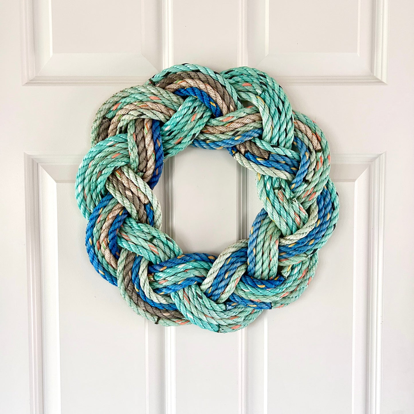 Mariner Wreath in Waves