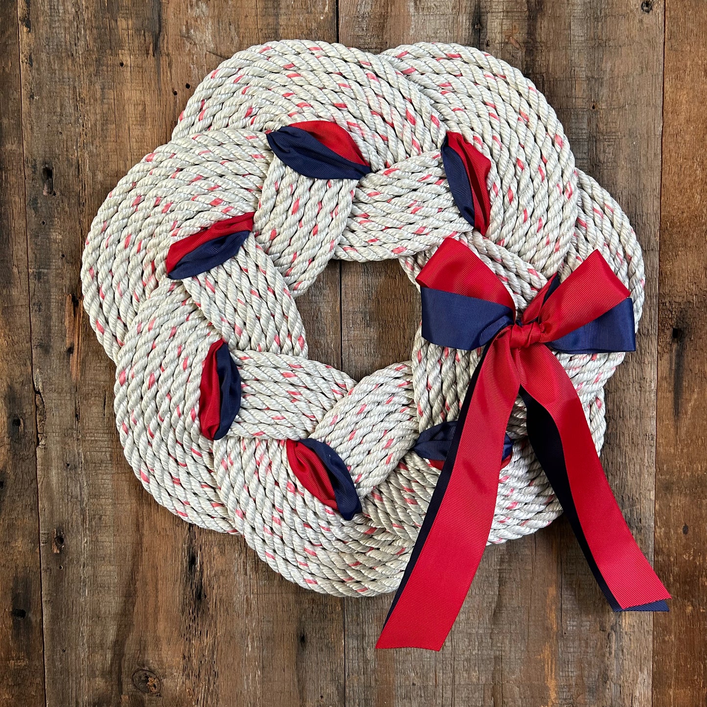 Patriotic Rope Wreath