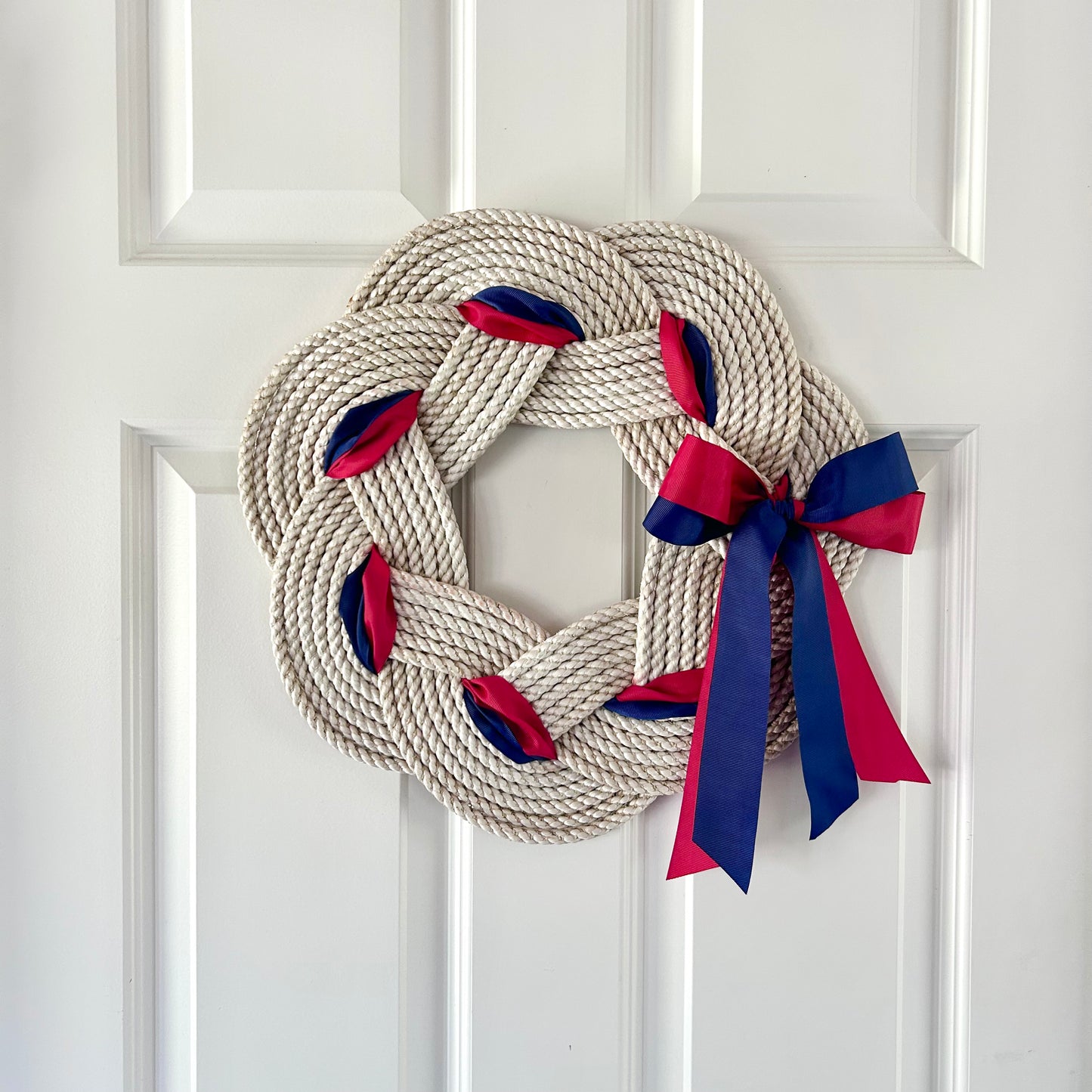 Patriotic Rope Wreath