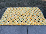 Yellow Slickah Rope Mat