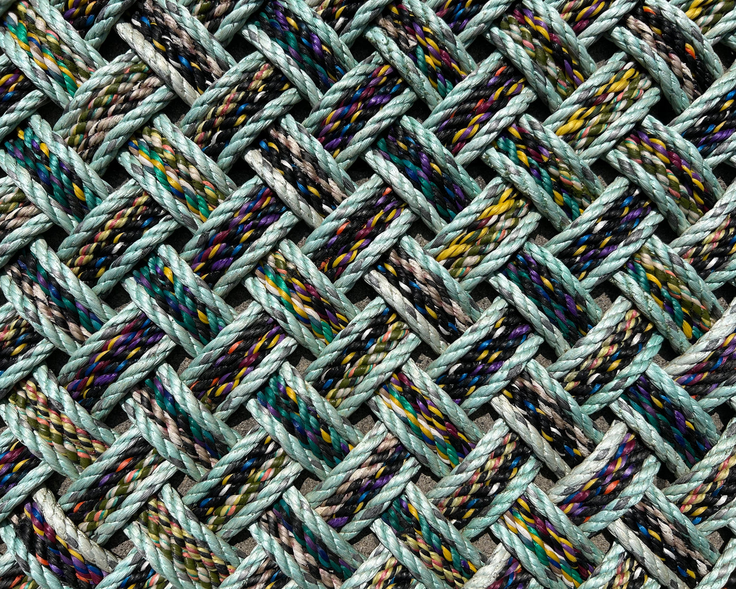 Basket Weave Rope Doormat