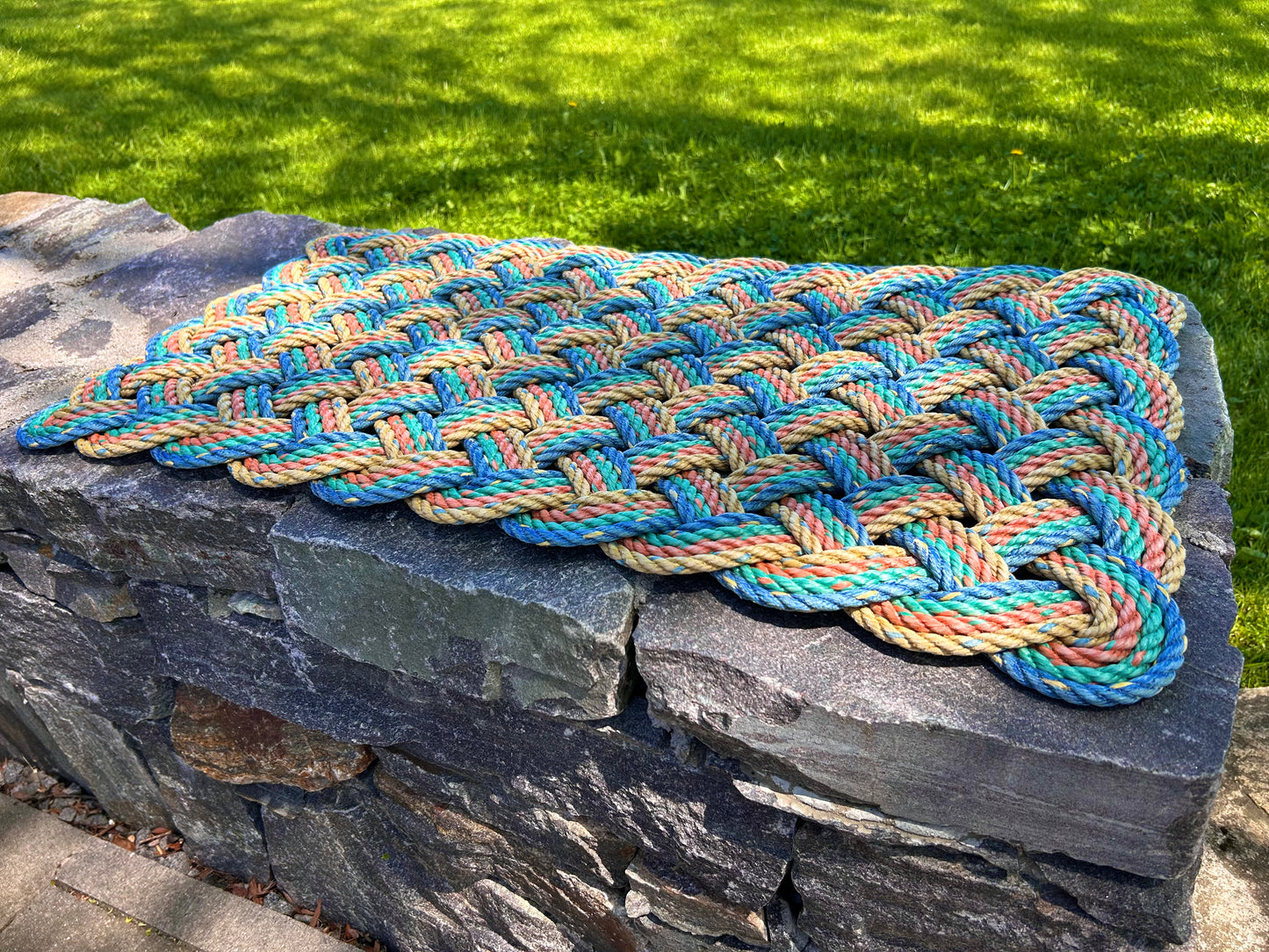 Reclaimed Lobster Rope Mat