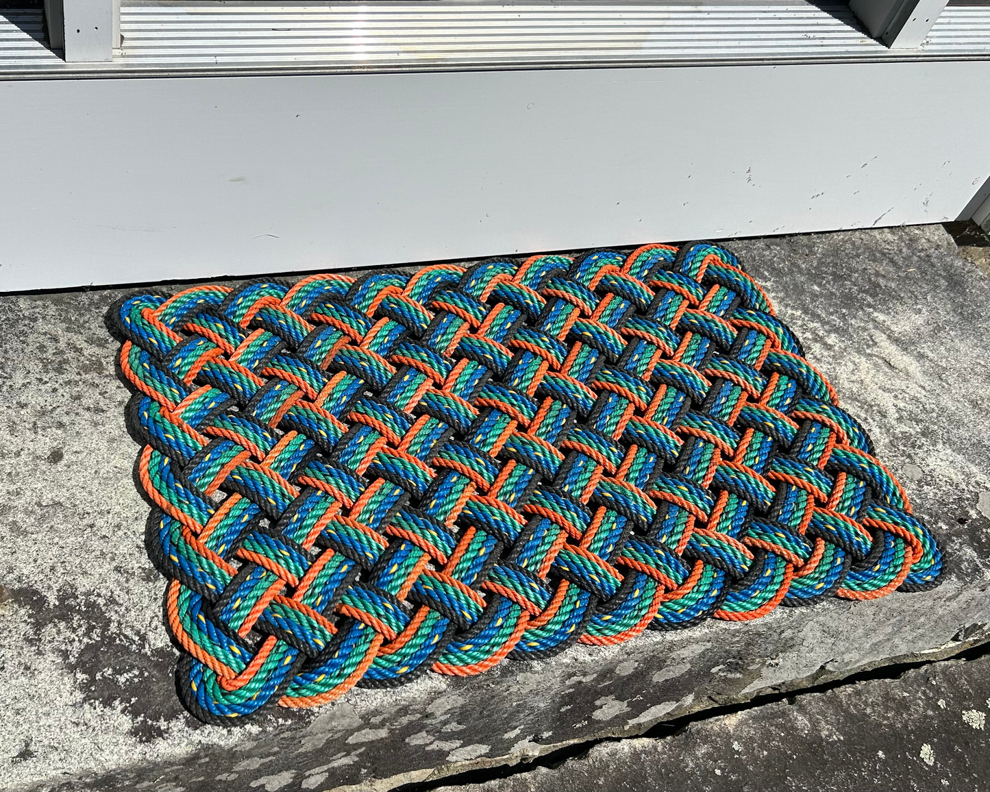 Upcycled Lobster Rope Mat