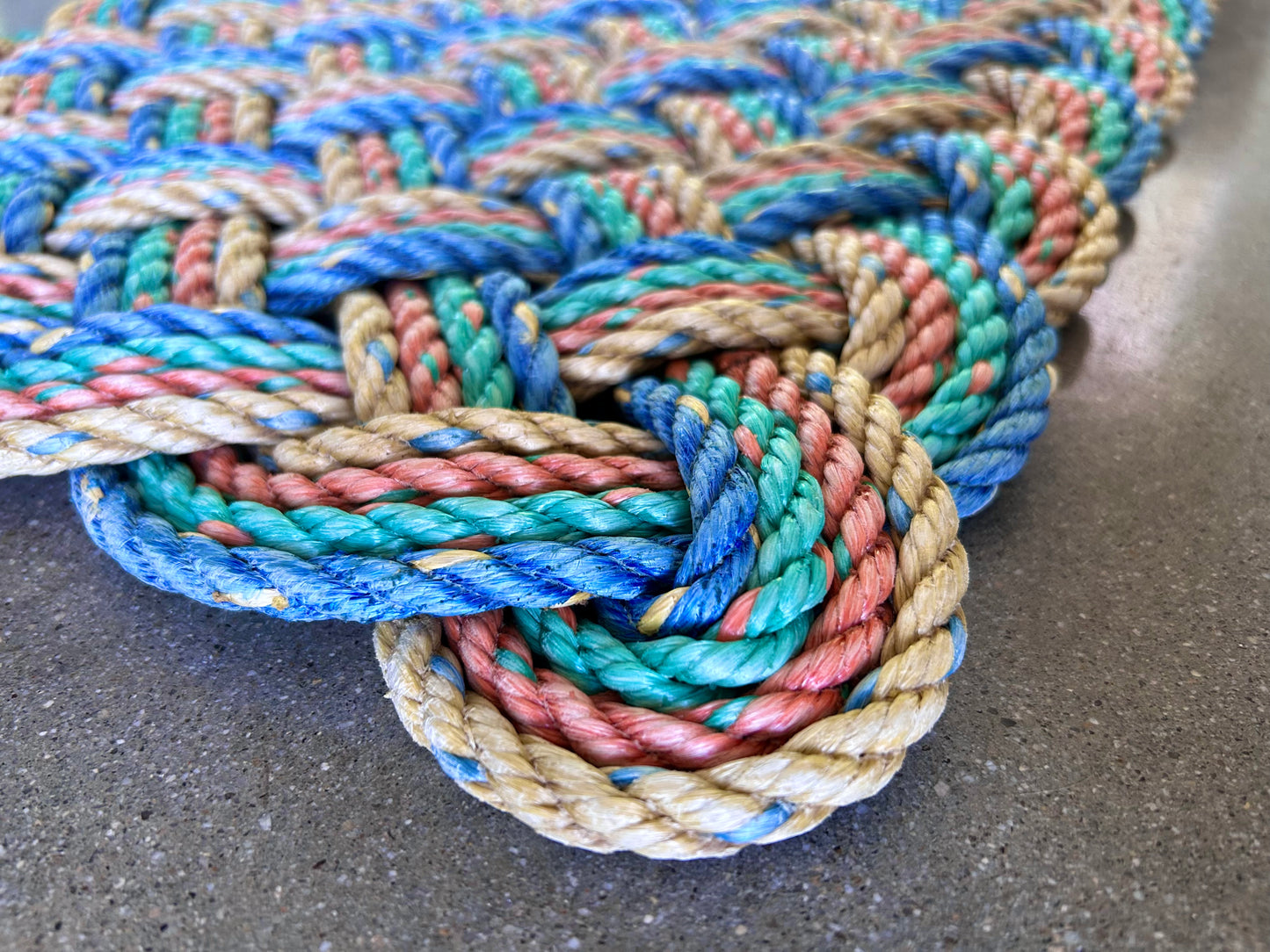 Reclaimed Lobster Rope Mat