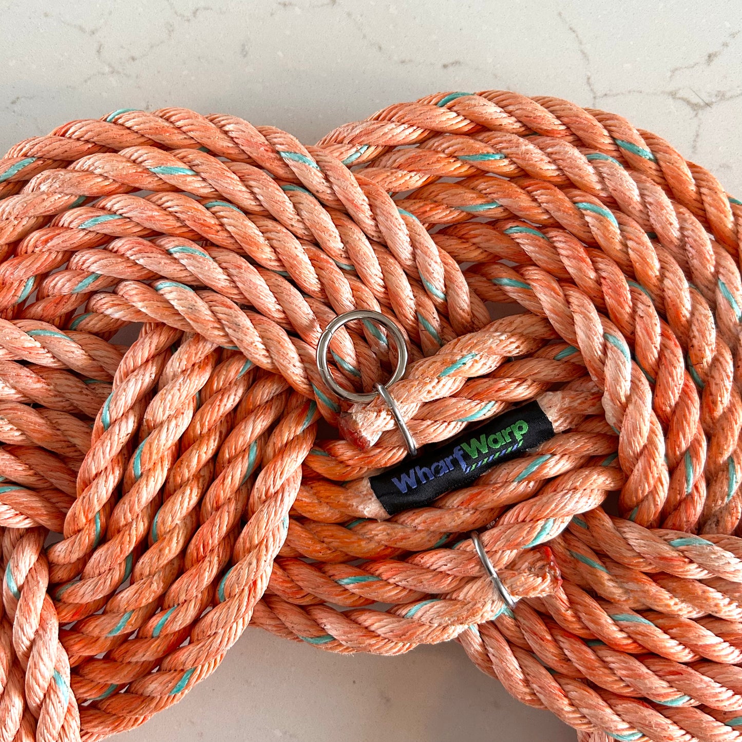 Mariner Wreath in Creamsicle