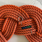 Orange Rope Wreath