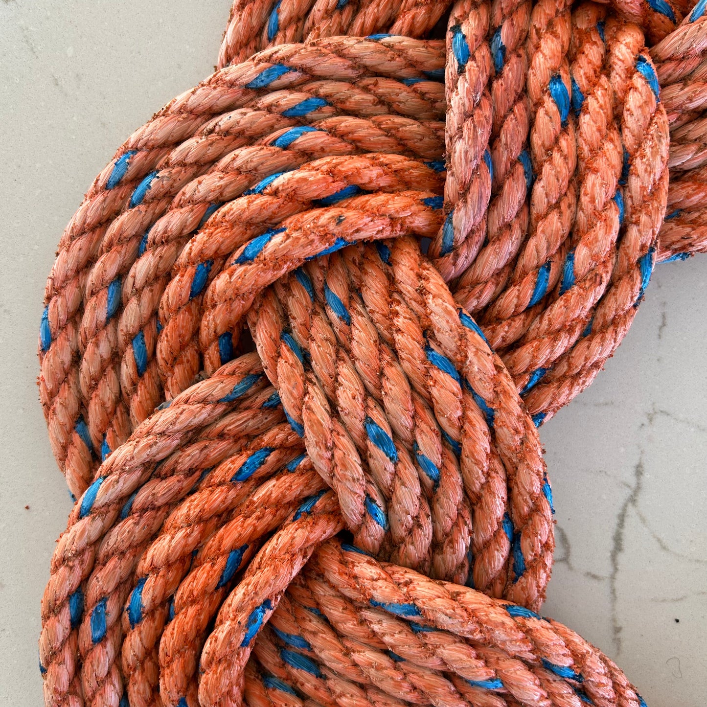 Mariner Wreath in Salmon