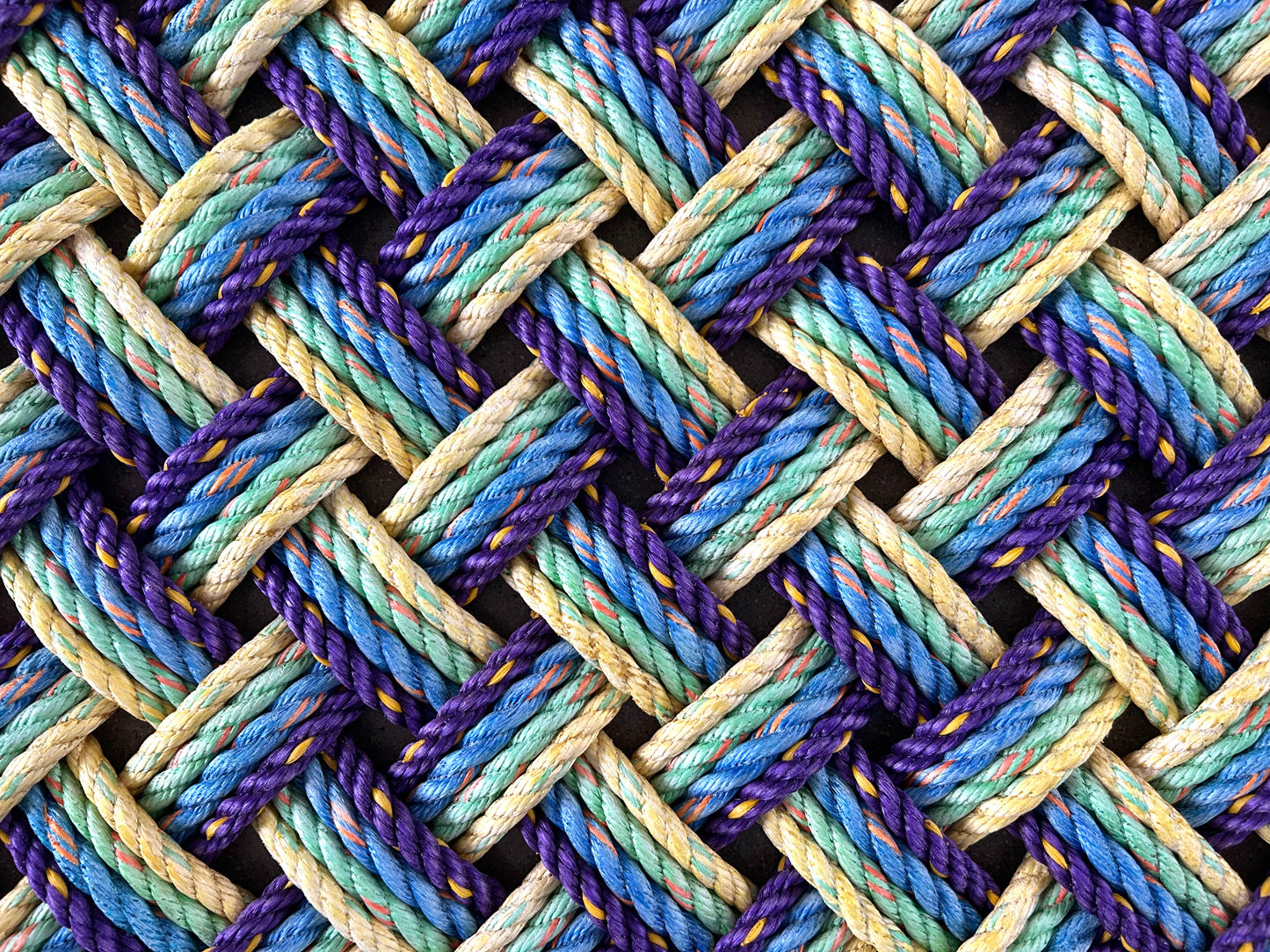 Reclaimed Lobster Rope Mat