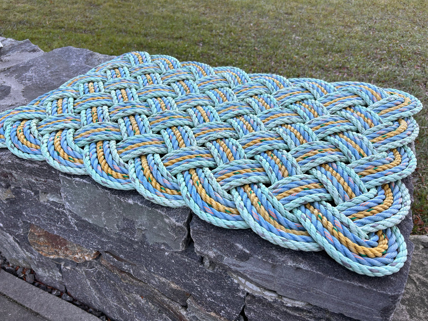 Striper Rope Mat - Chunky