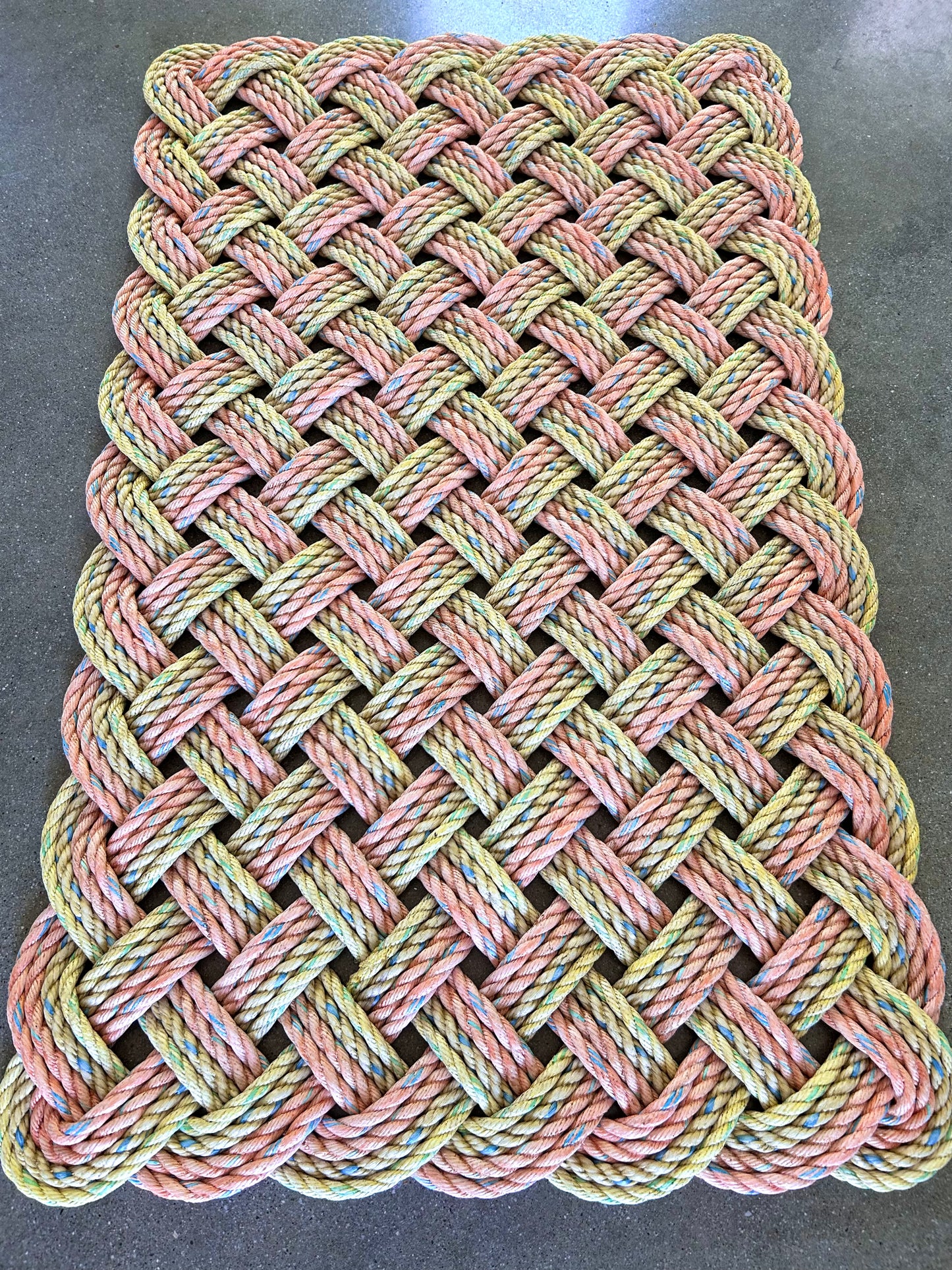 Grapefruit Rope Mat