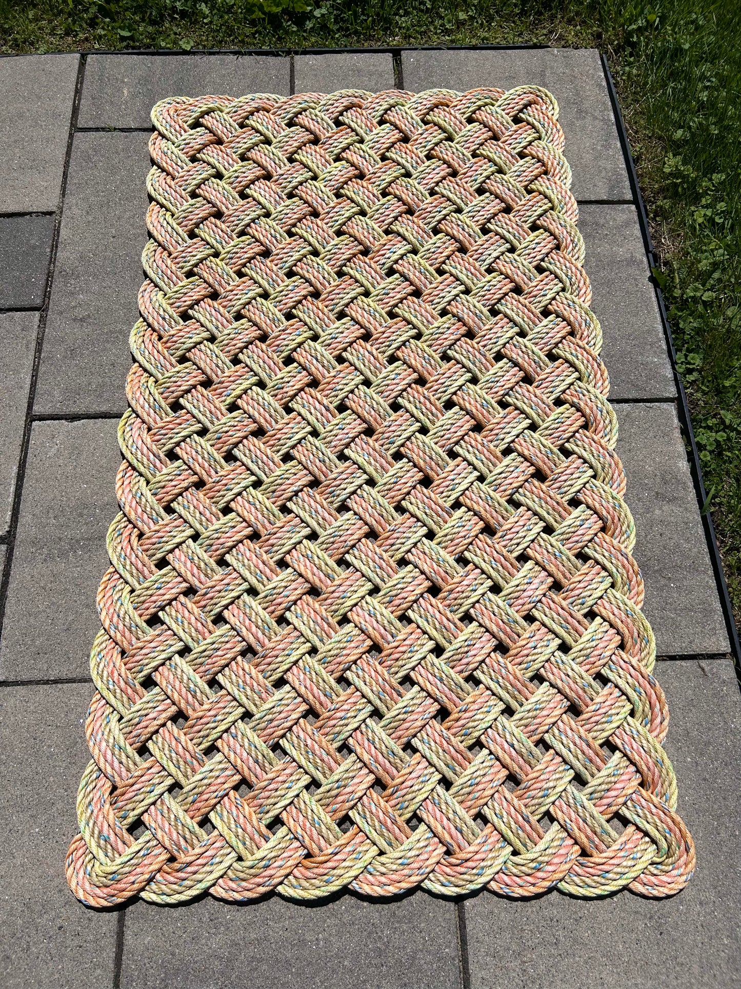 Grapefruit Rope Mat