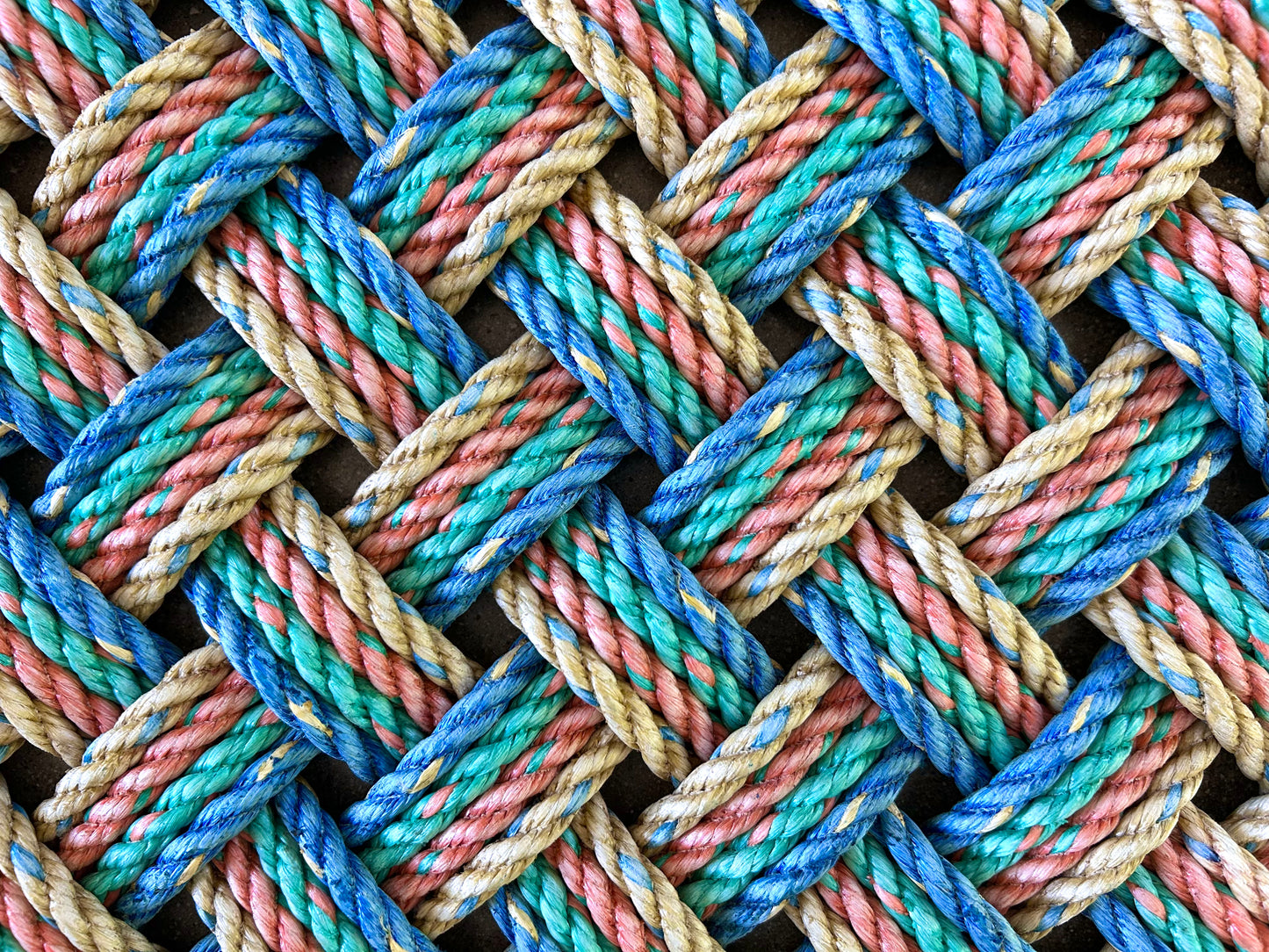 Reclaimed Lobster Rope Mat