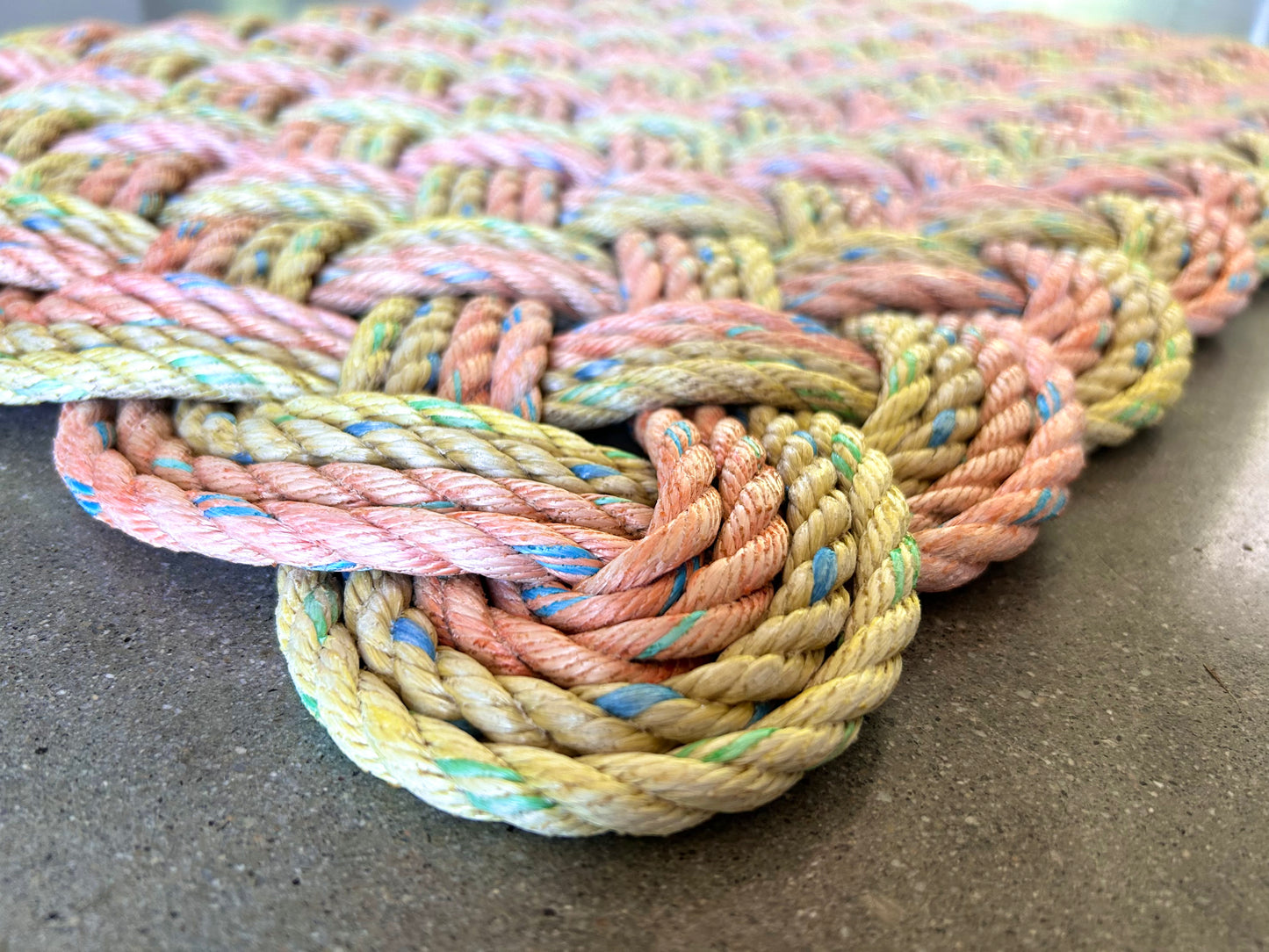 Grapefruit Rope Mat