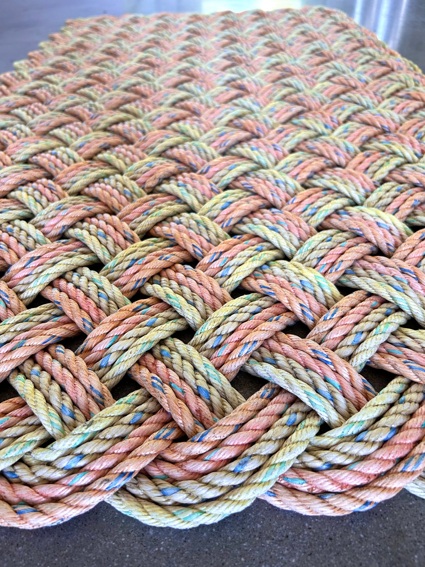 Grapefruit Rope Mat