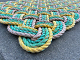 Luna Moth Rope Mat