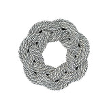 Salt and Pepper Wreath 10.5”